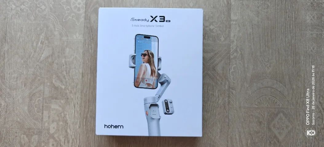 Estabilizador Gimbal para Celular- Novo 