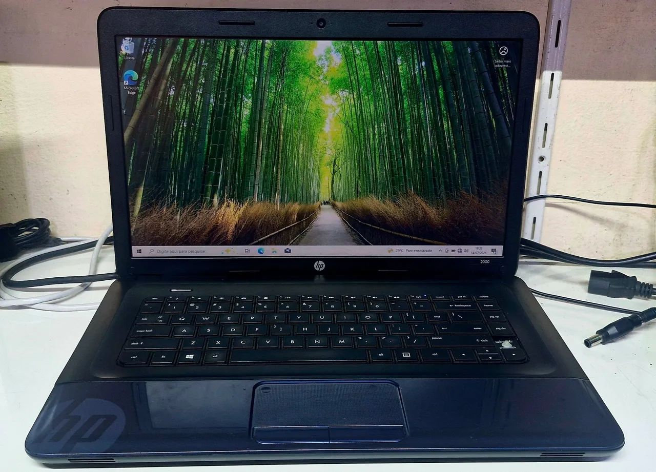 Notebook 8GB RAM/ SSD/ tela grande funcionando 100% - Foto 4