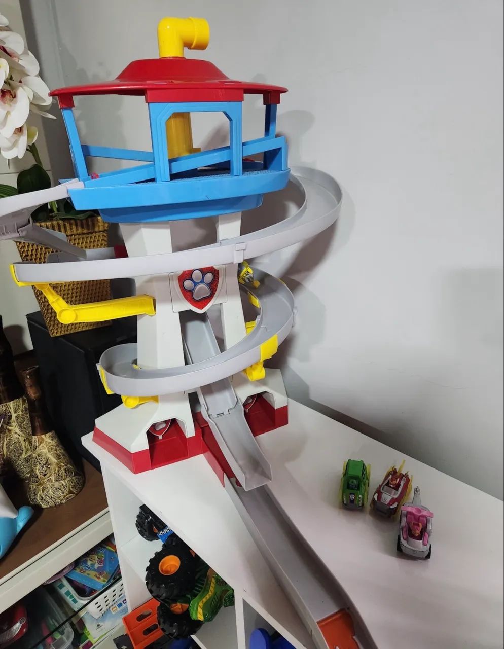 Torre Patrulha Canina com 4 carrinhos  - Foto 2