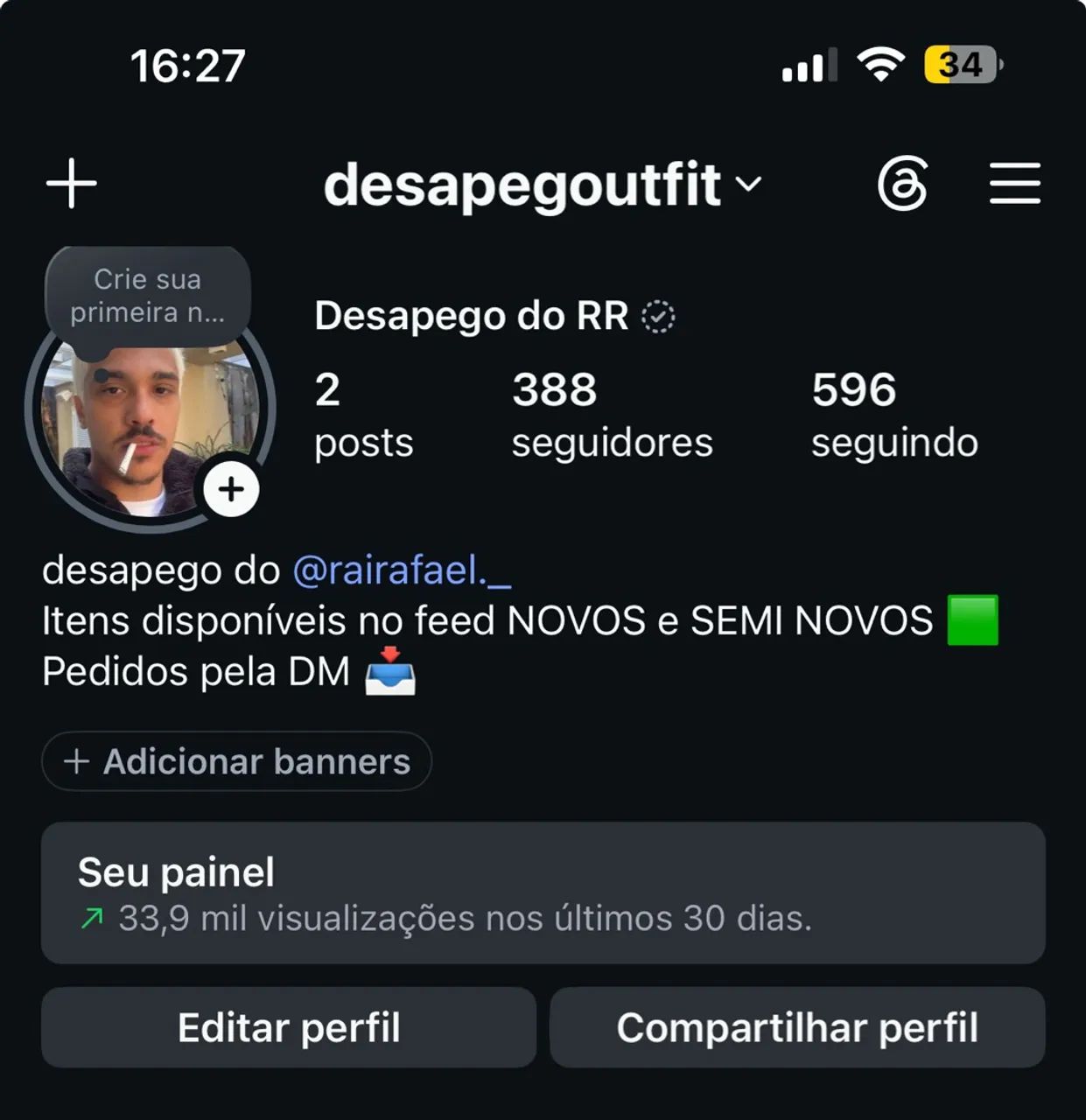 Camisa linho hering - Foto 4
