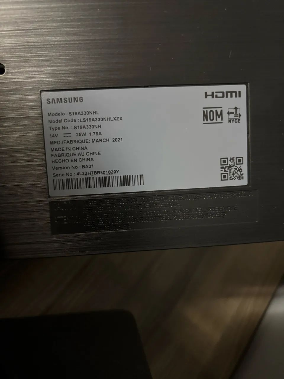 Monitor Samsung S19A33 19 pol - Foto 3