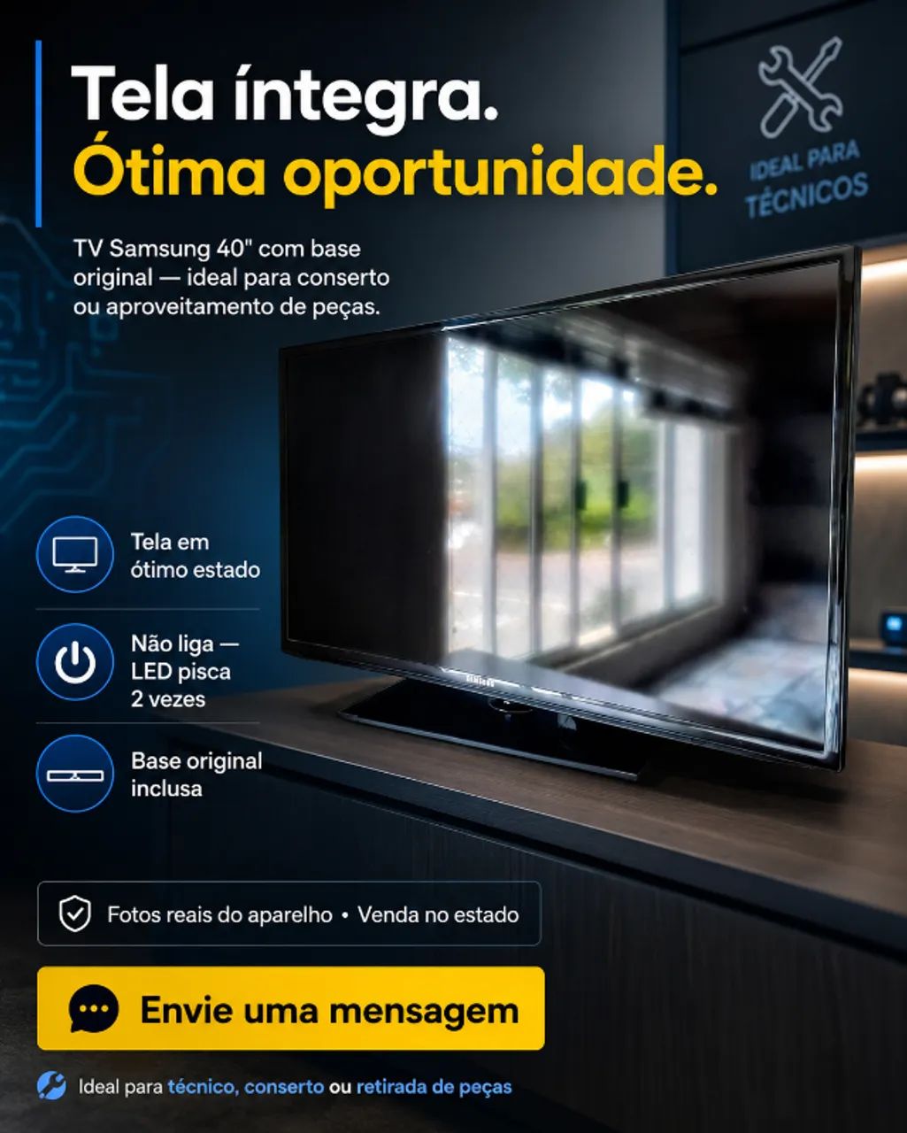 TV Samsung 40 - Leia o anúncio. - Foto 2