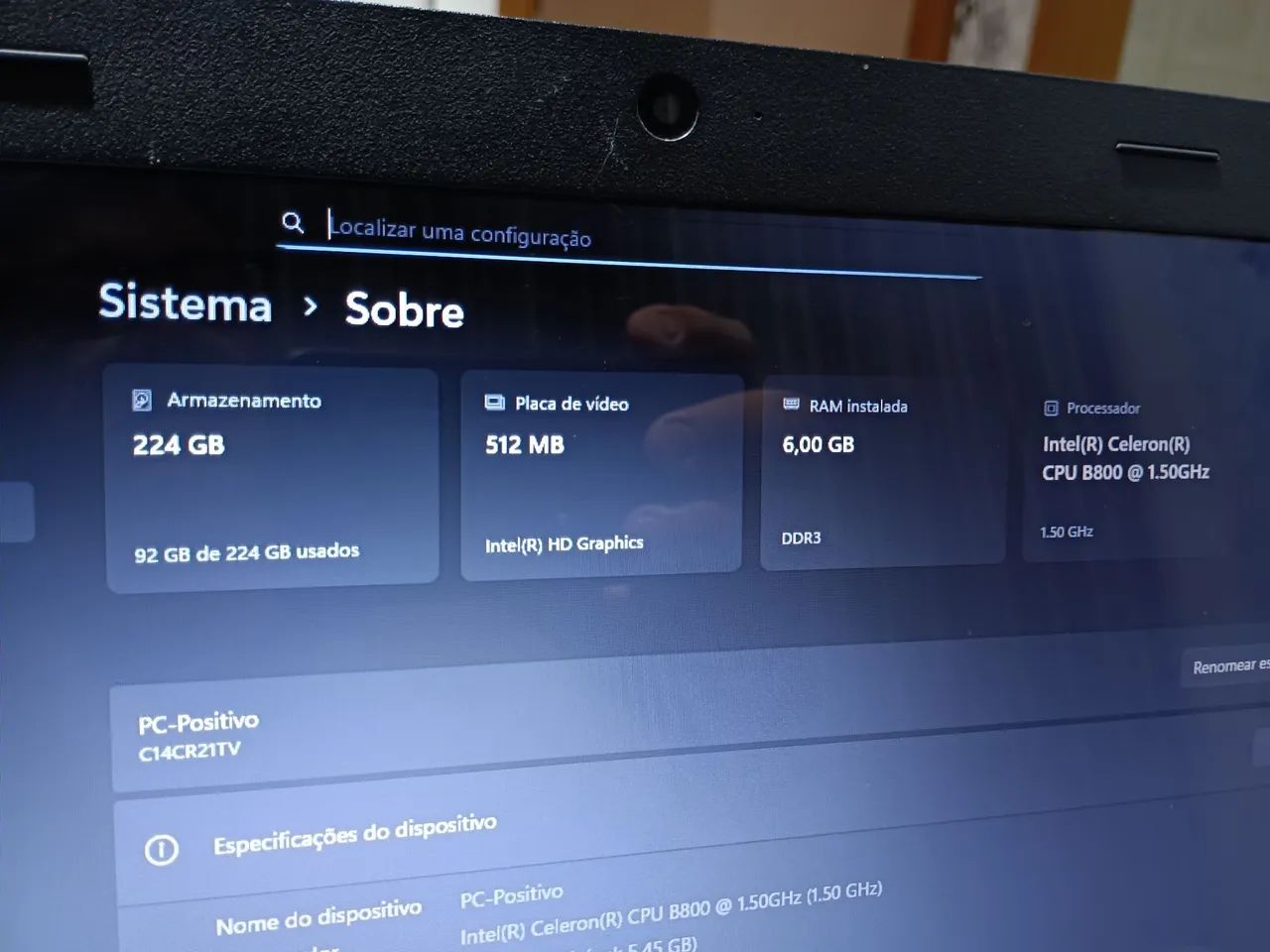 Notebook positivo SSD+ placa wi-fi 5G - Foto 3