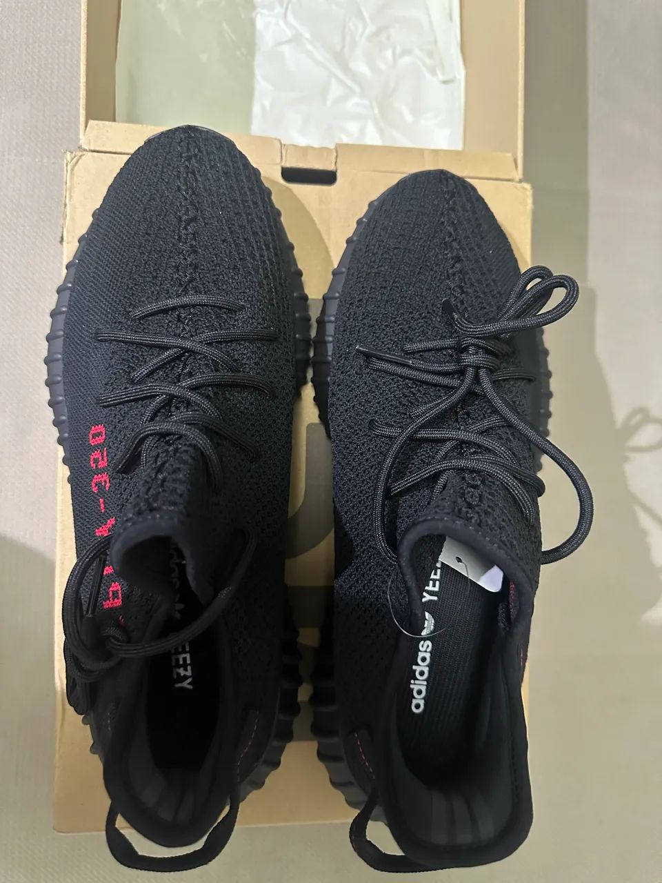 Yeezy 350 V2 Bred - Foto 4