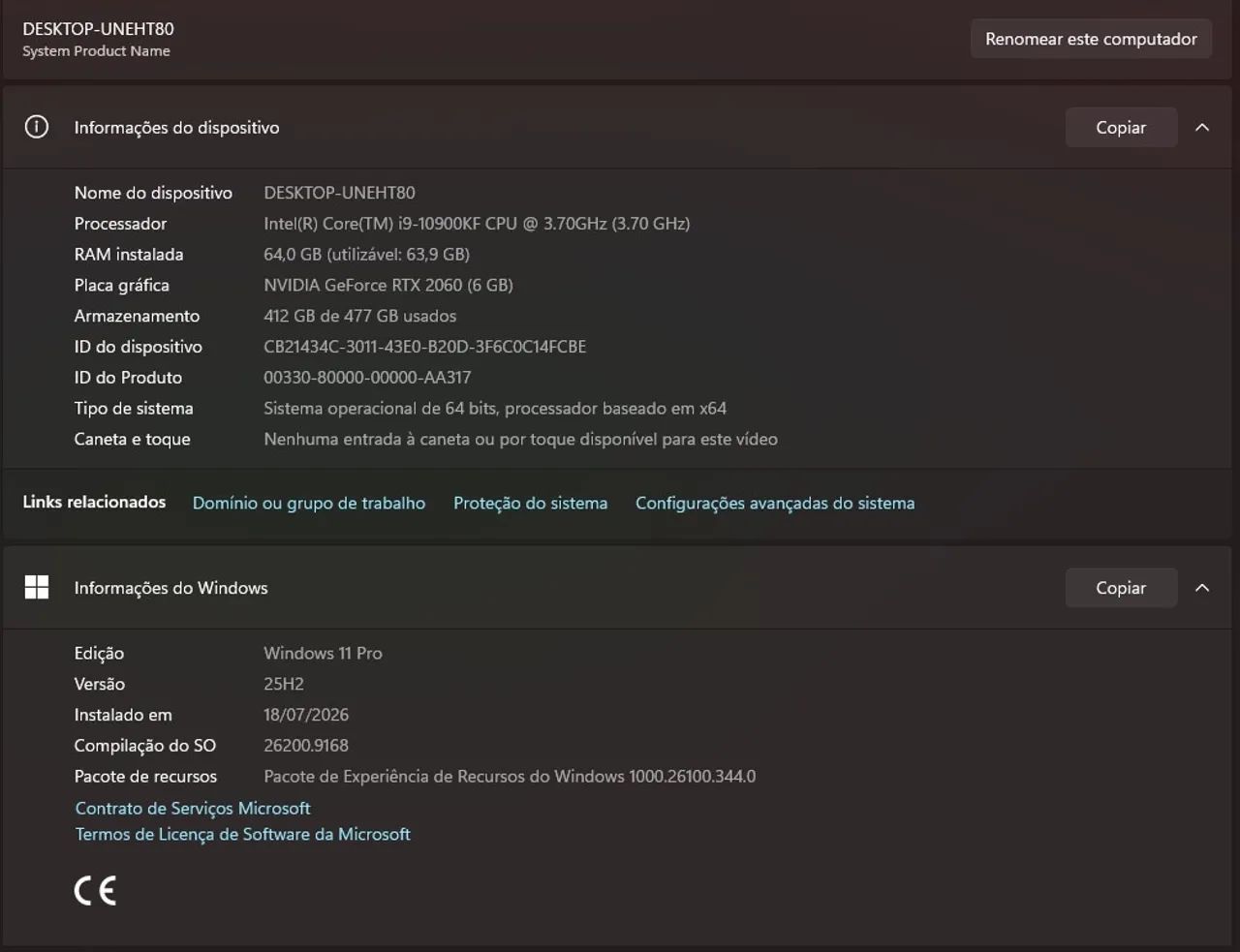Pc Gamer i9 10900k  - Foto 4