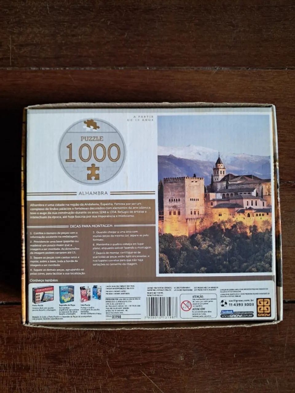Quebra-cabeça - 1000 peças - Grow - Foto 2