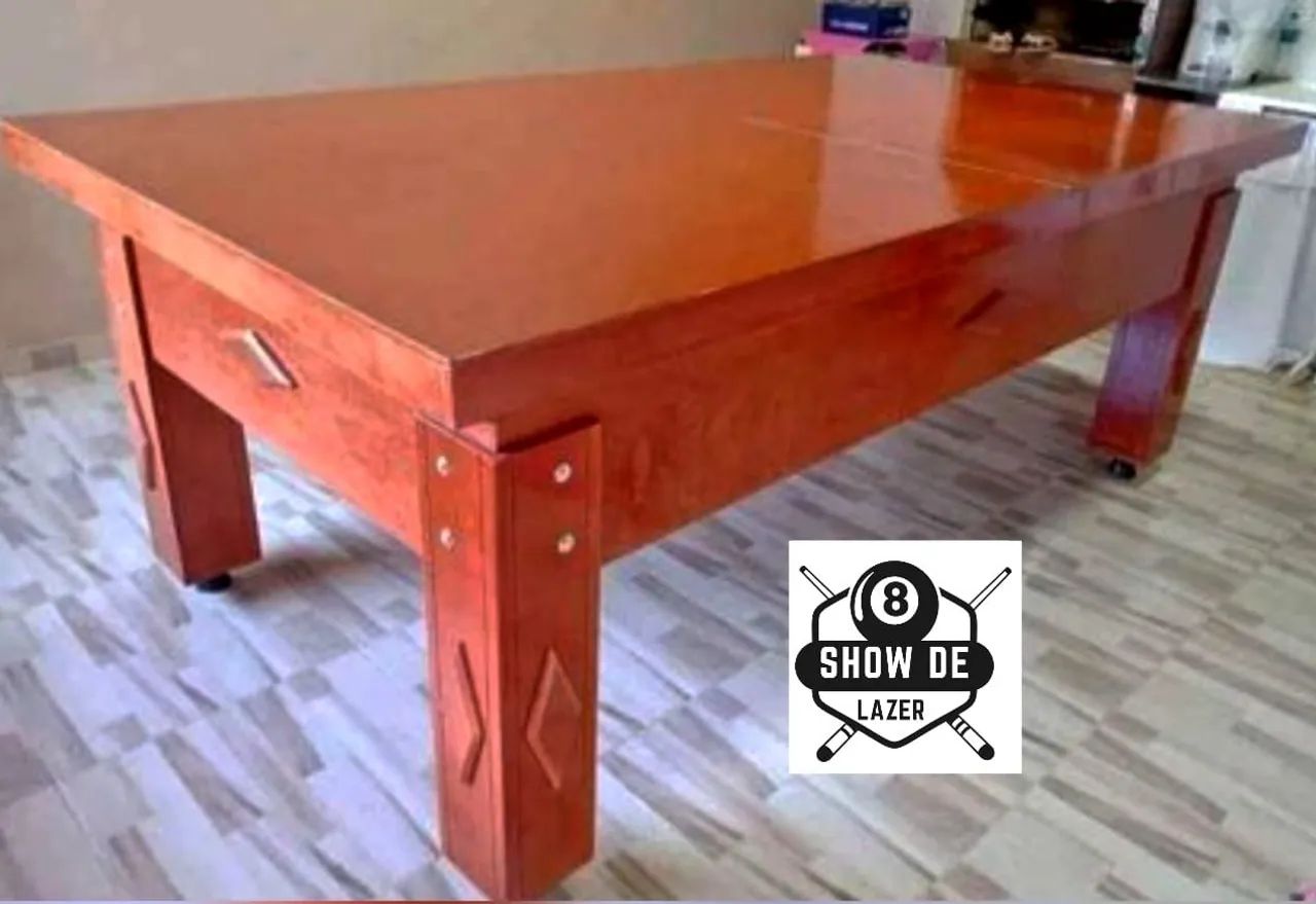 Sinuca De Gaveta Que Vira Mesa De Jantar  - Foto 2