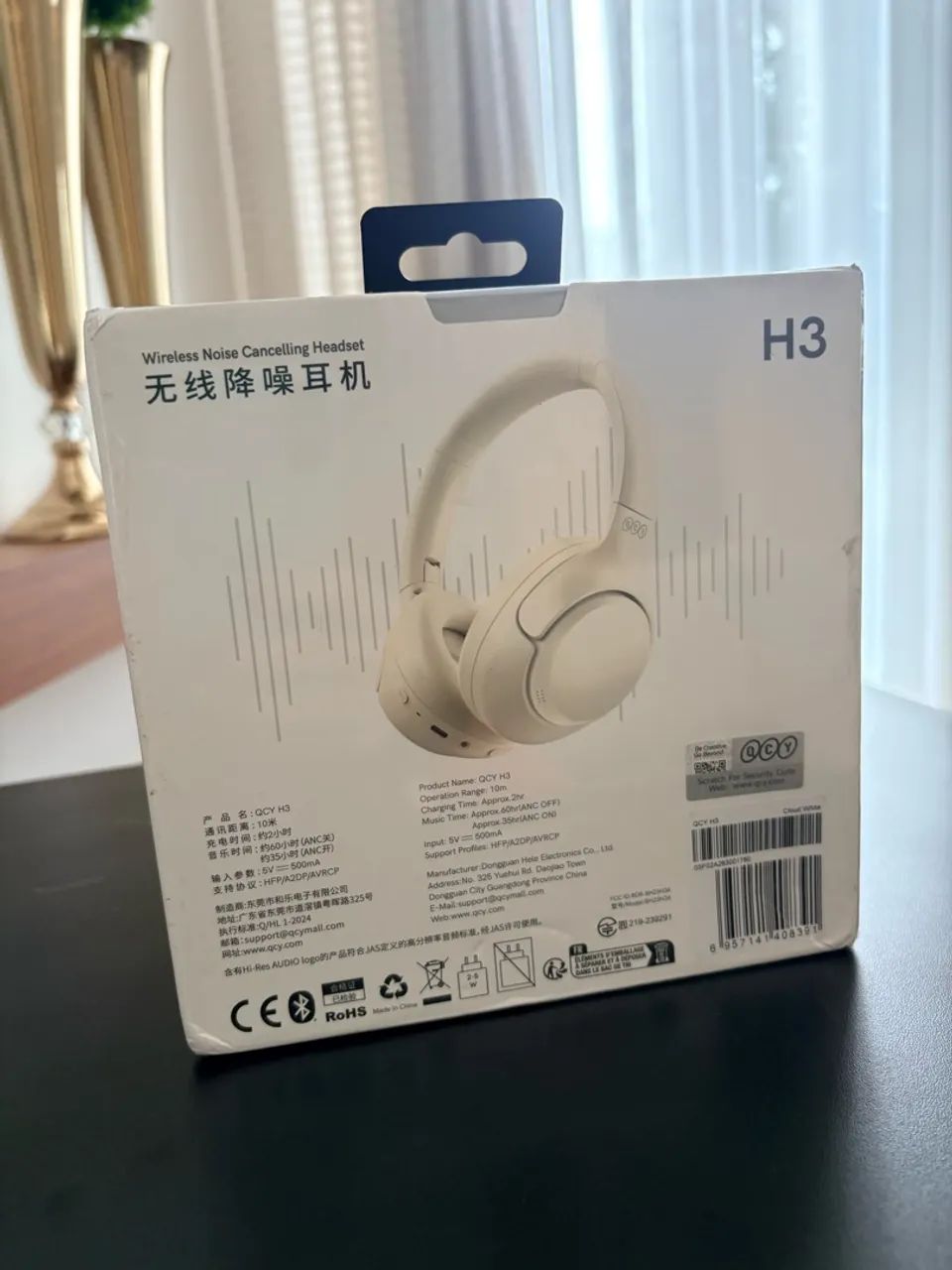 Fone de ouvido Bluetooth com Cancelamento de Ruído - Foto 4