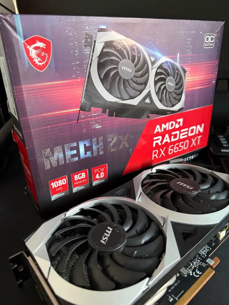 RX 6650 XT 8 GB VRAM - Foto 4