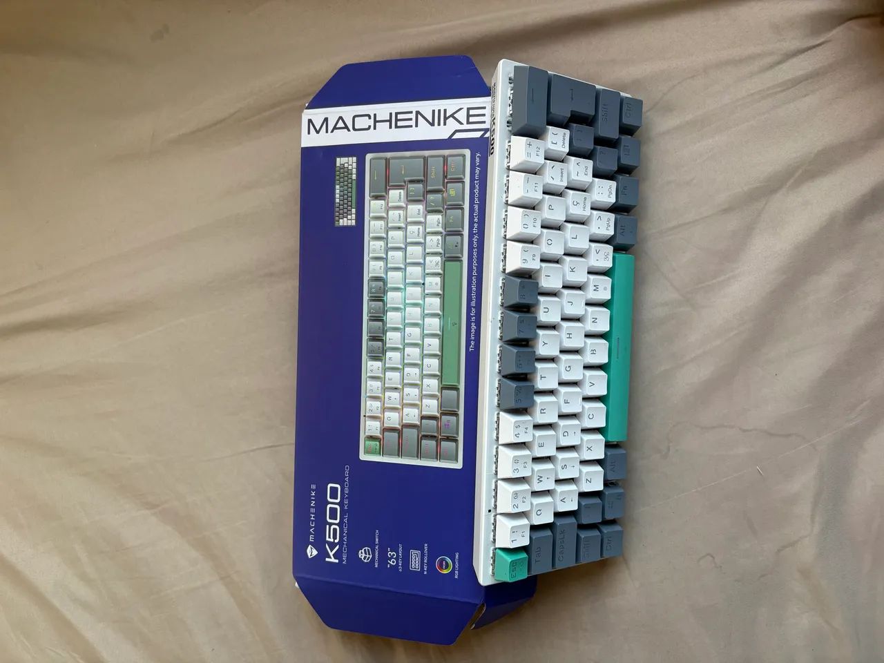 teclado  mecânico k500 - Foto 3