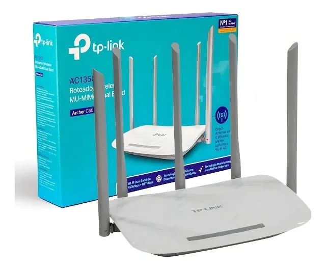 Roteador Tp-link Ac 1350 Archer C60 Wireless - Foto 4