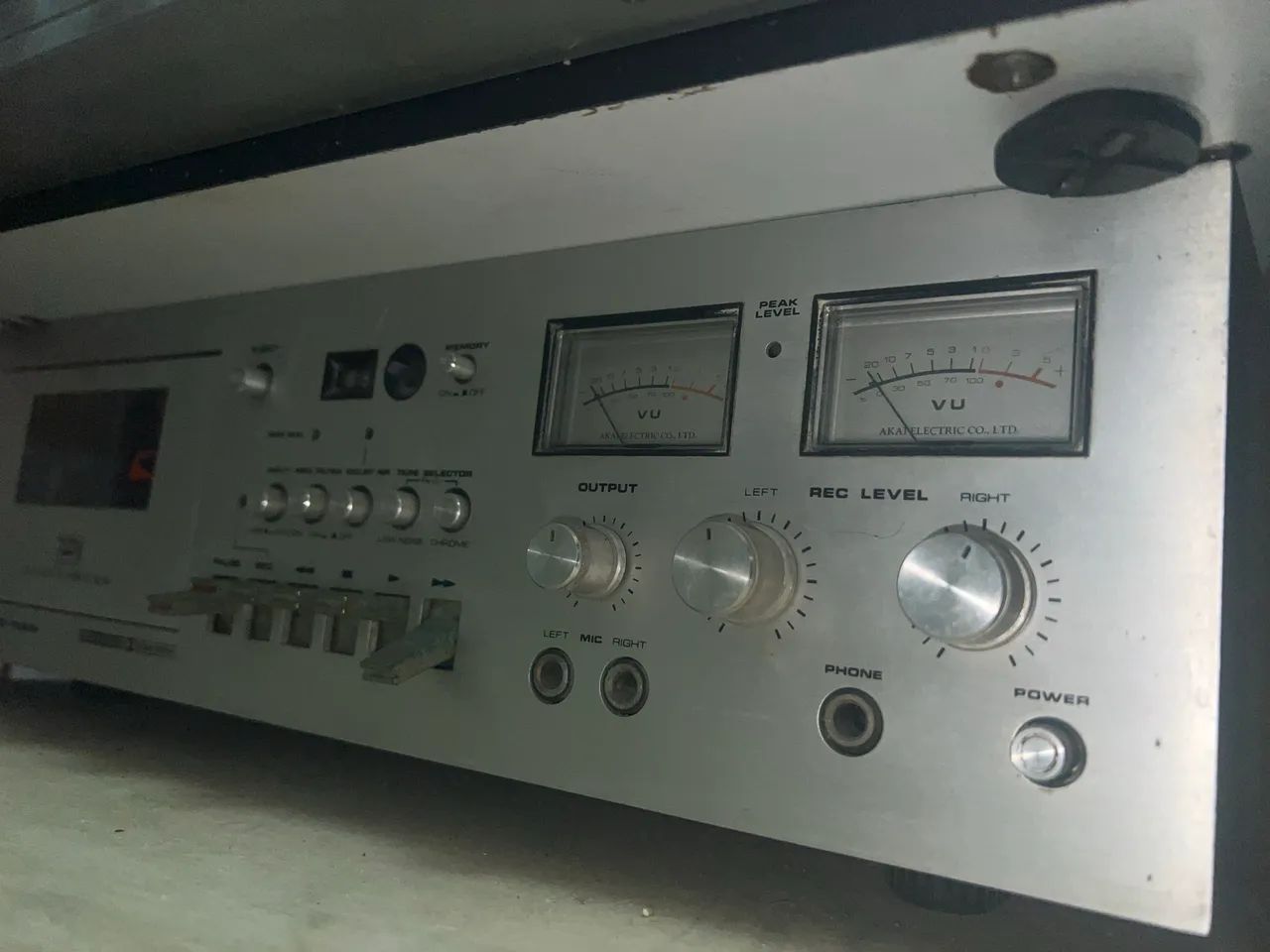 Tape Deck Akai Cs-705d Funcionando Perfeitamete - Foto 3