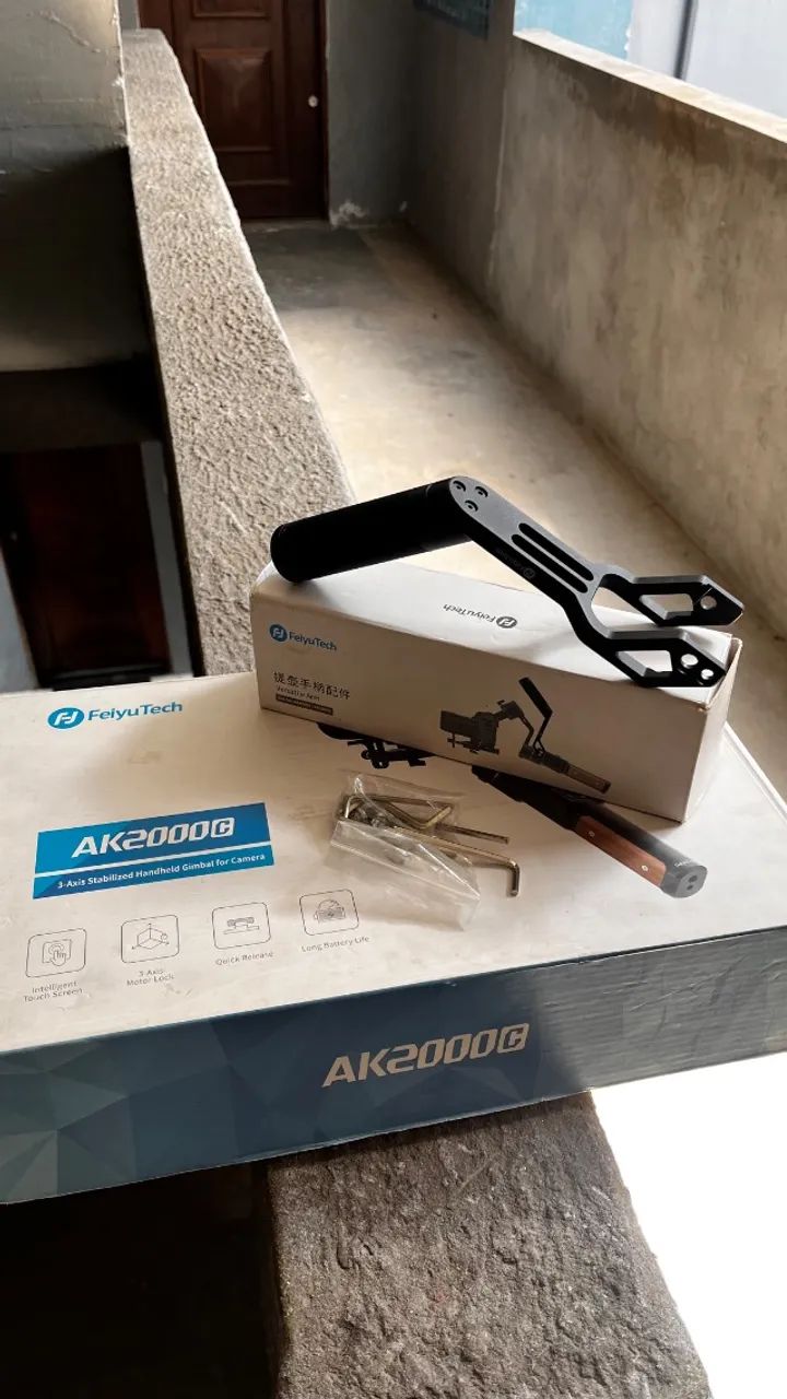 01Gimbal feiyu tech AK2000c / 01braço versátil - Foto 2