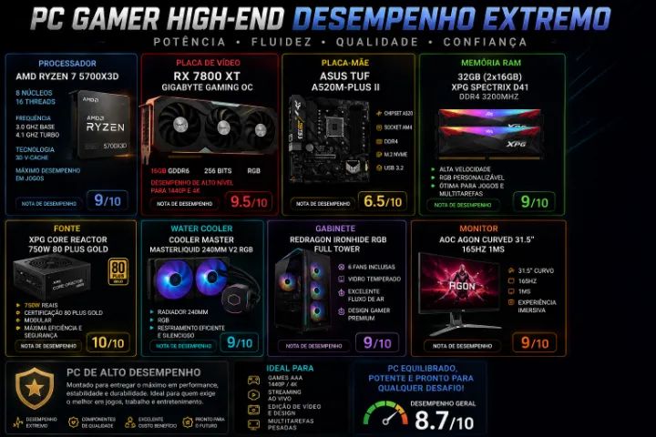 Pc gamer high-end