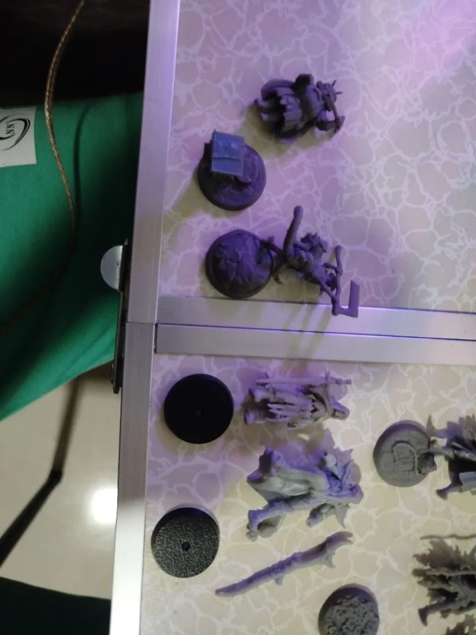 Lote de Miniaturas impressa em resina abs - Foto 2