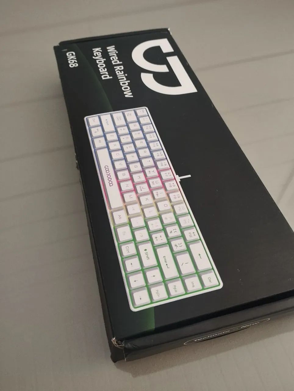 Teclado Gamer KG68 NOVO + Compacto (ENTREGO) - Foto 3