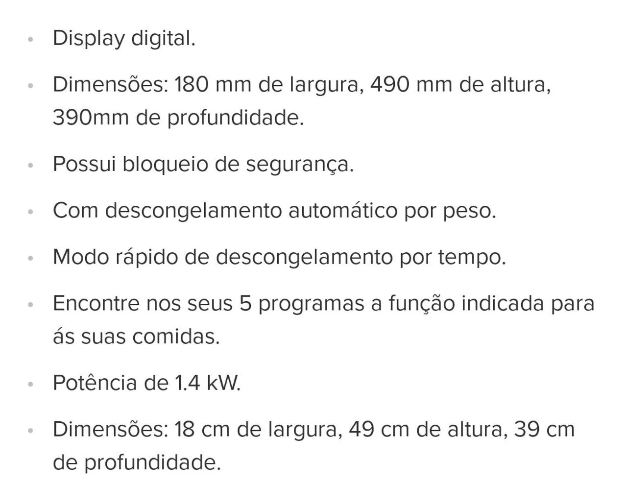 Microondas Philco espelhado - Foto 2