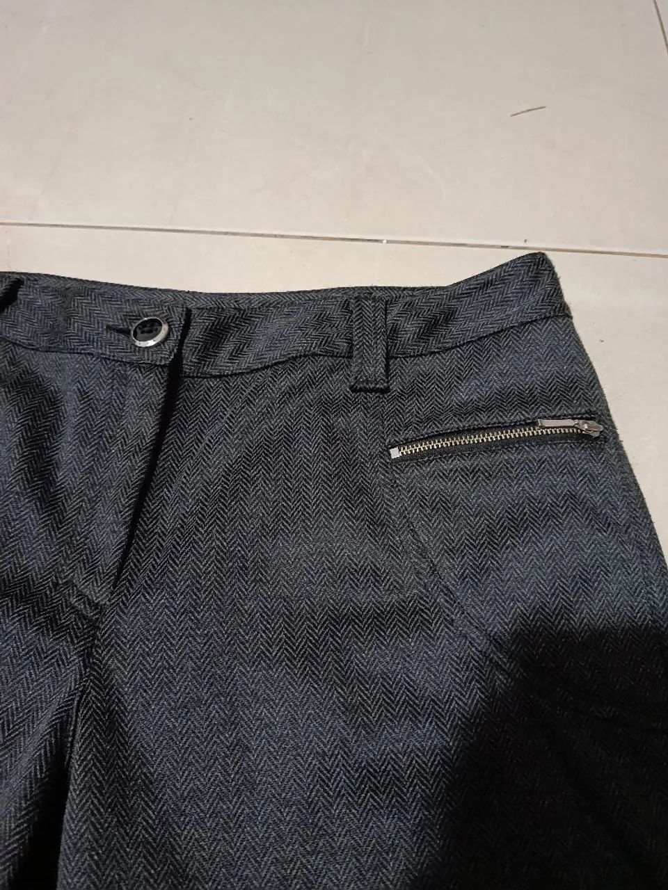 Calça de alfaiataria Lucienne Philip 44 - Foto 2