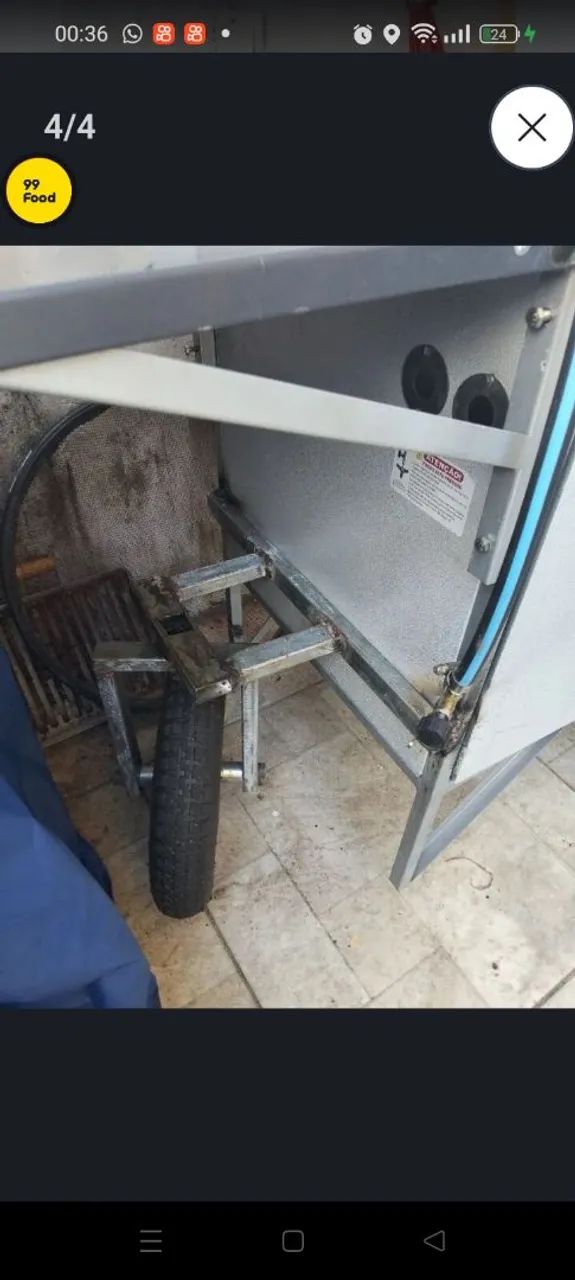 Vendo carrinho de lanche novo usando poucas vezes 