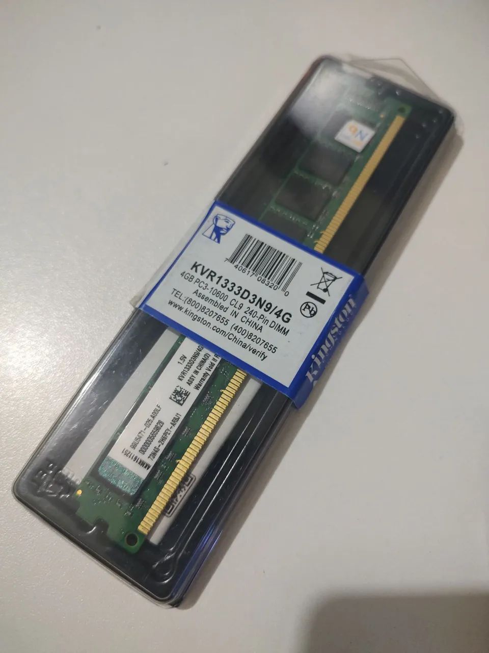 Memória Kingston 4Gb KVR1333D3N9/4G