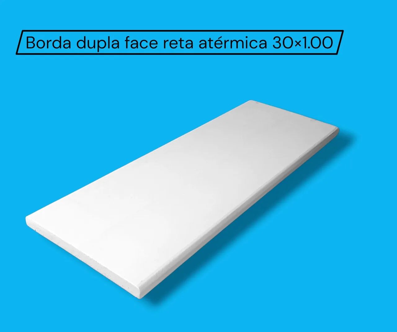 Borda para piscina atérmica 