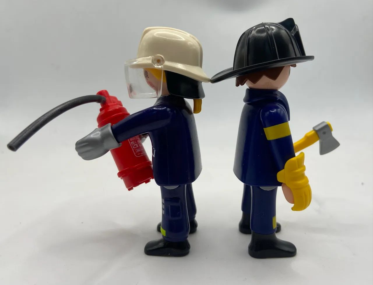 Playmobil Casal bombeiros contra incêndio.  - Foto 3