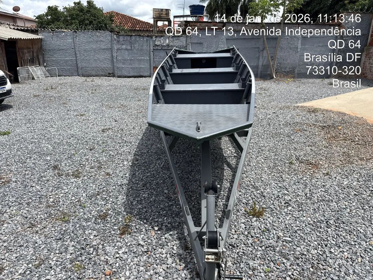 Kit Barco reboque e motor 