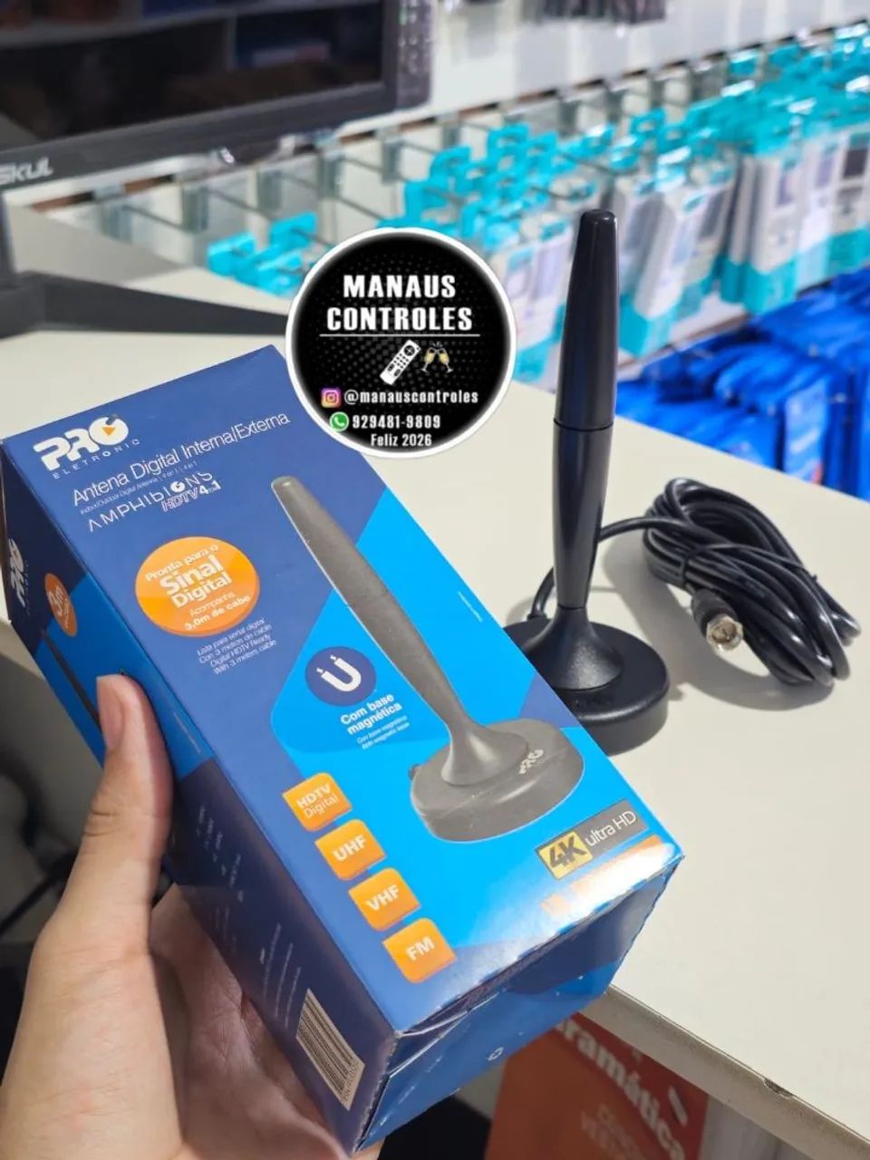 Antena digital promoção interna