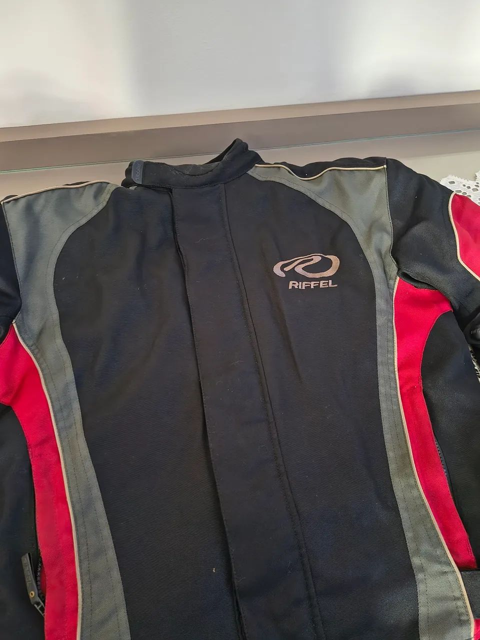 Jaqueta motociclismo feminina/ masculina preta da marca Riffel.  - Foto 6