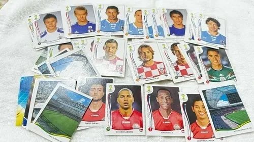 5 Figurinhas de FIFA WORLD CUP BRASIL 2014 Avulsas