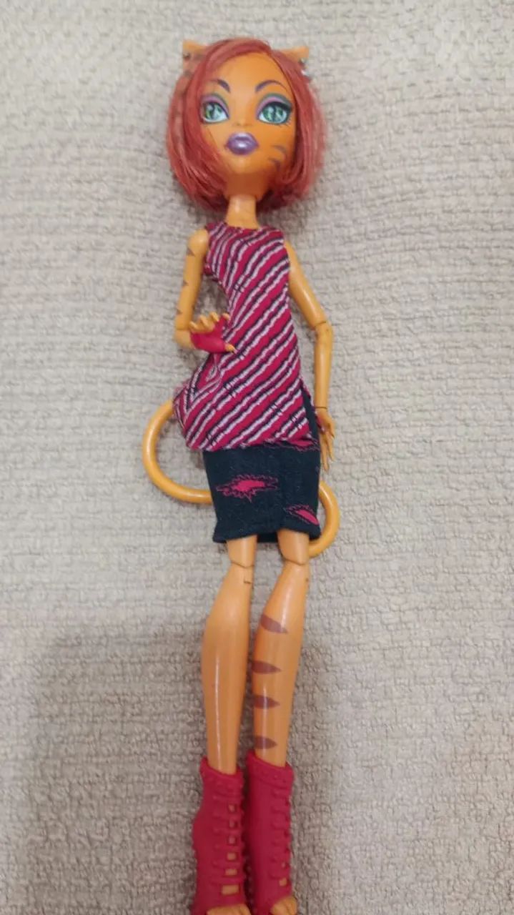 Boneca Monster high Toralei striper funcionando  - Foto 2