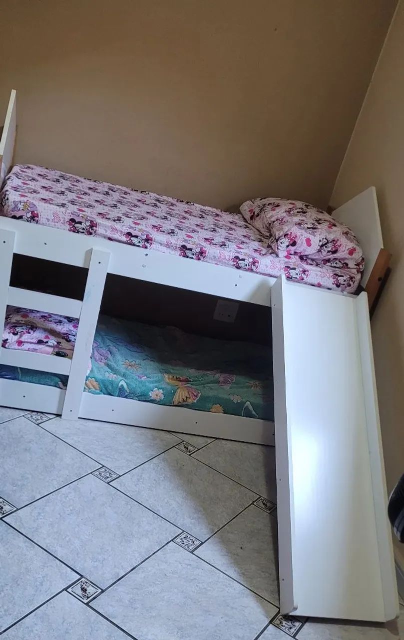 Beliche infantil com escorregador - Foto 4