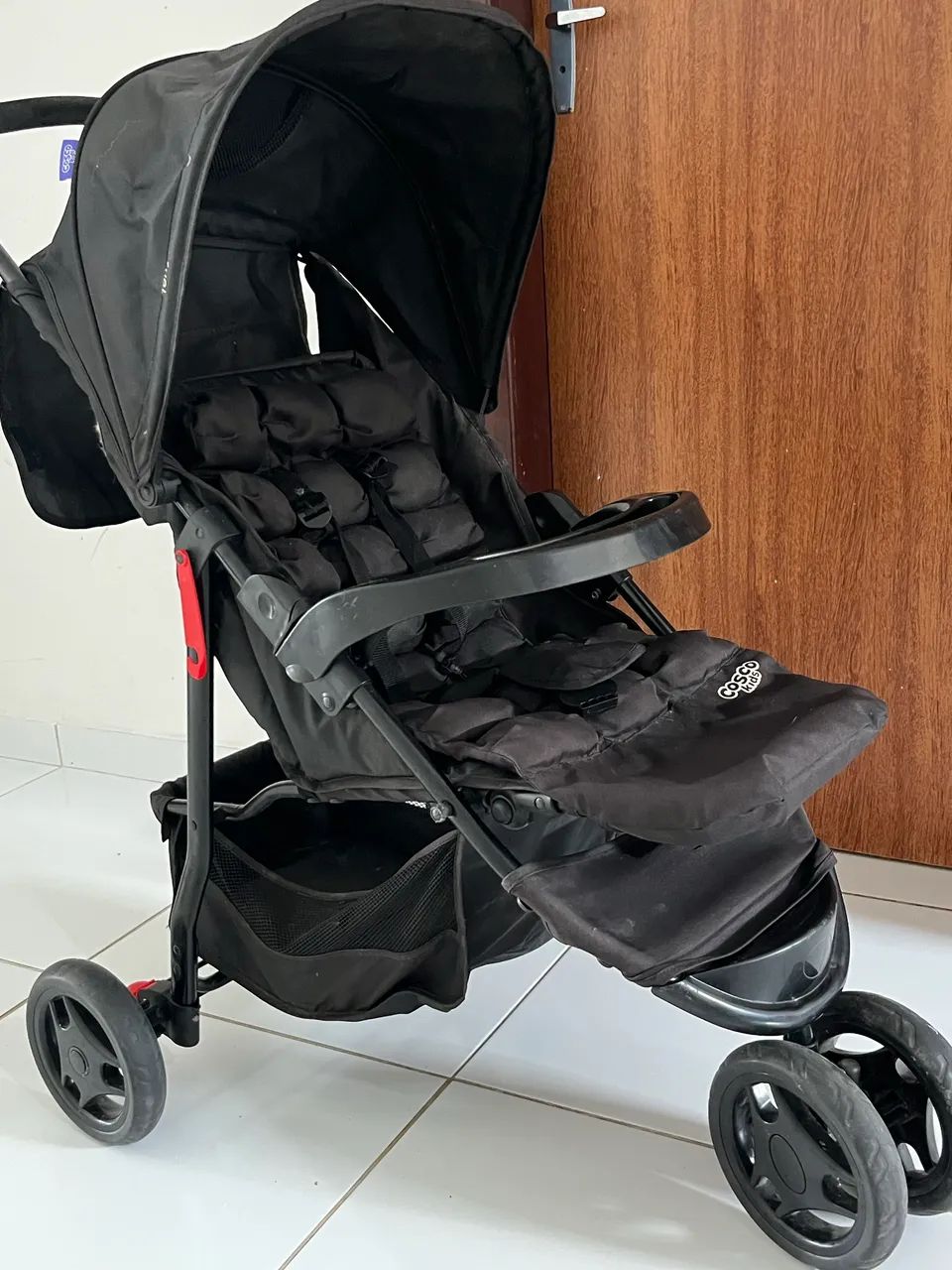 Carrinho de bebê Cosco Kids, Toffy preto