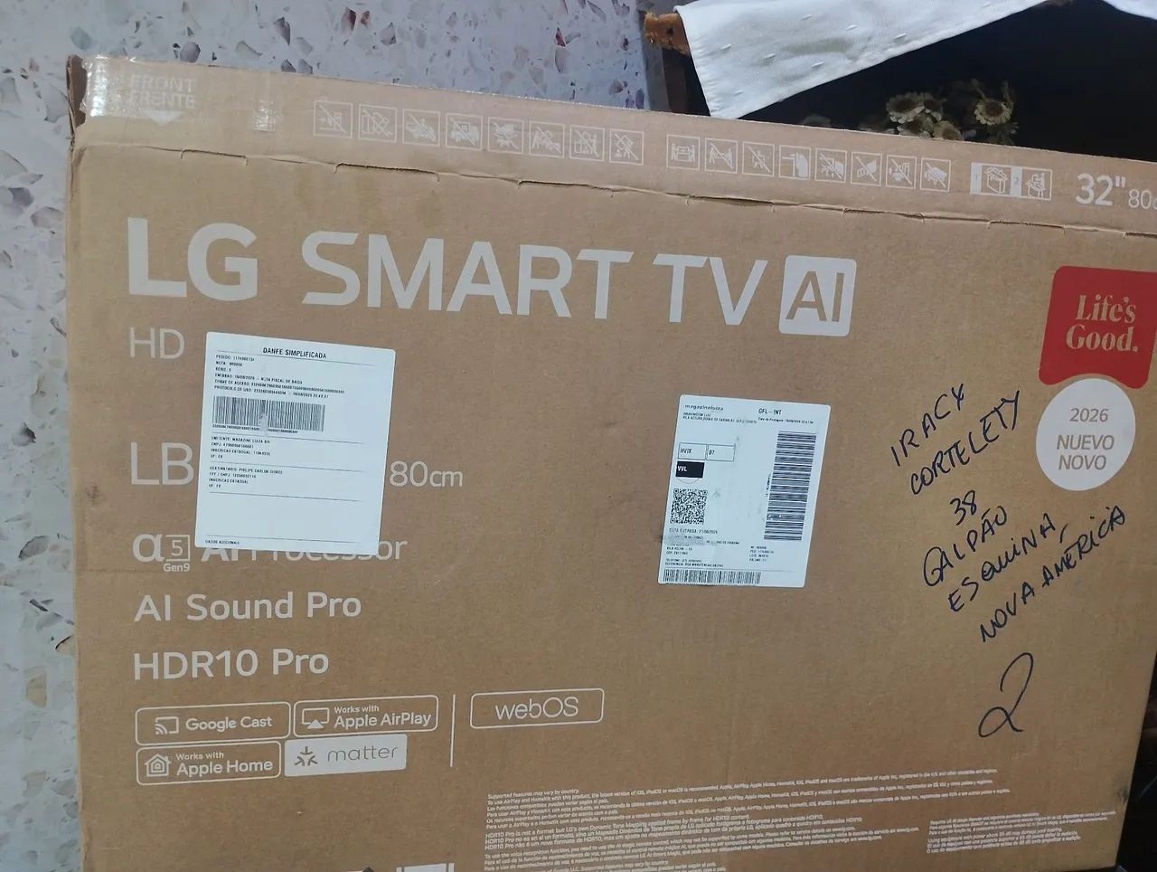 Tv lg 32 / 1 mes de compra. - Foto 4