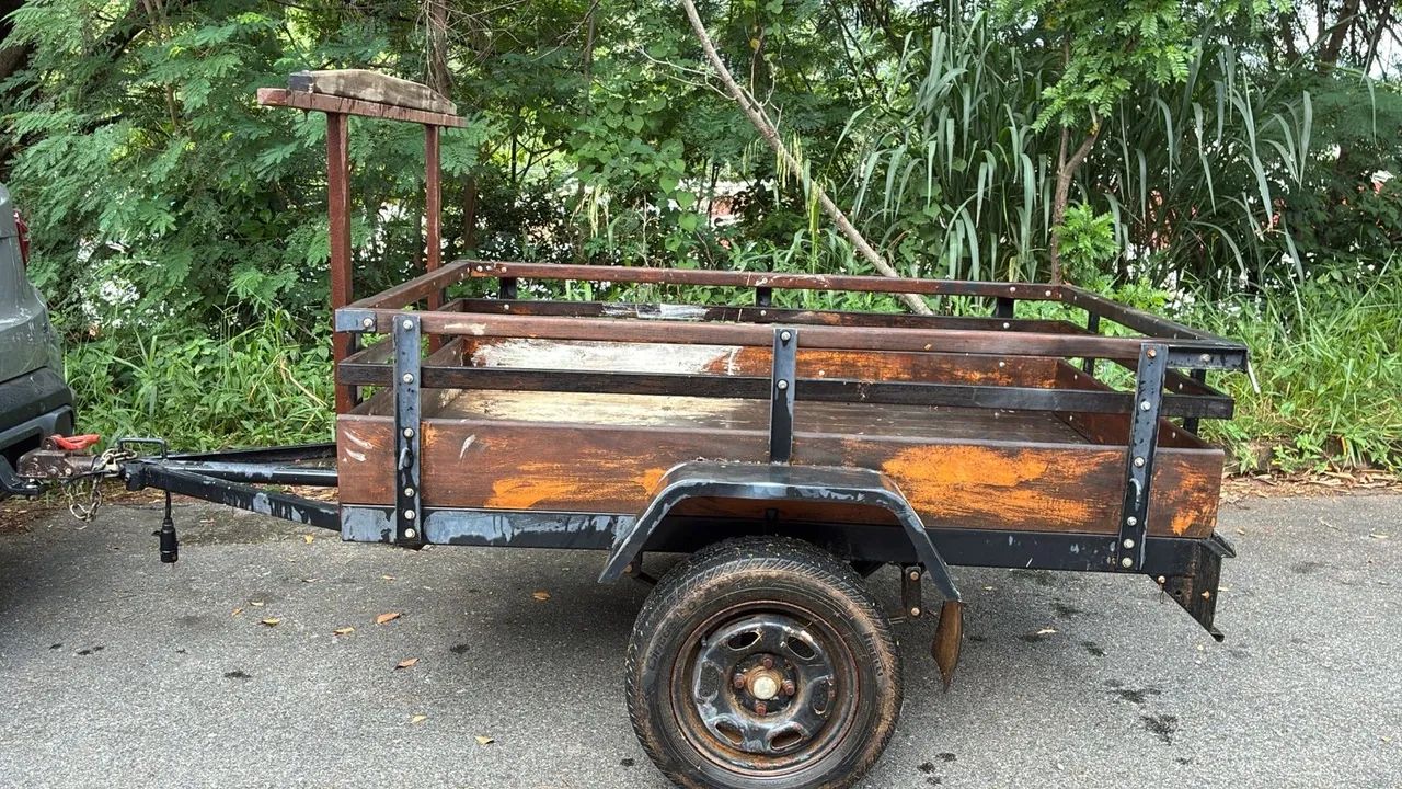 Carretinha engate  - Foto 2