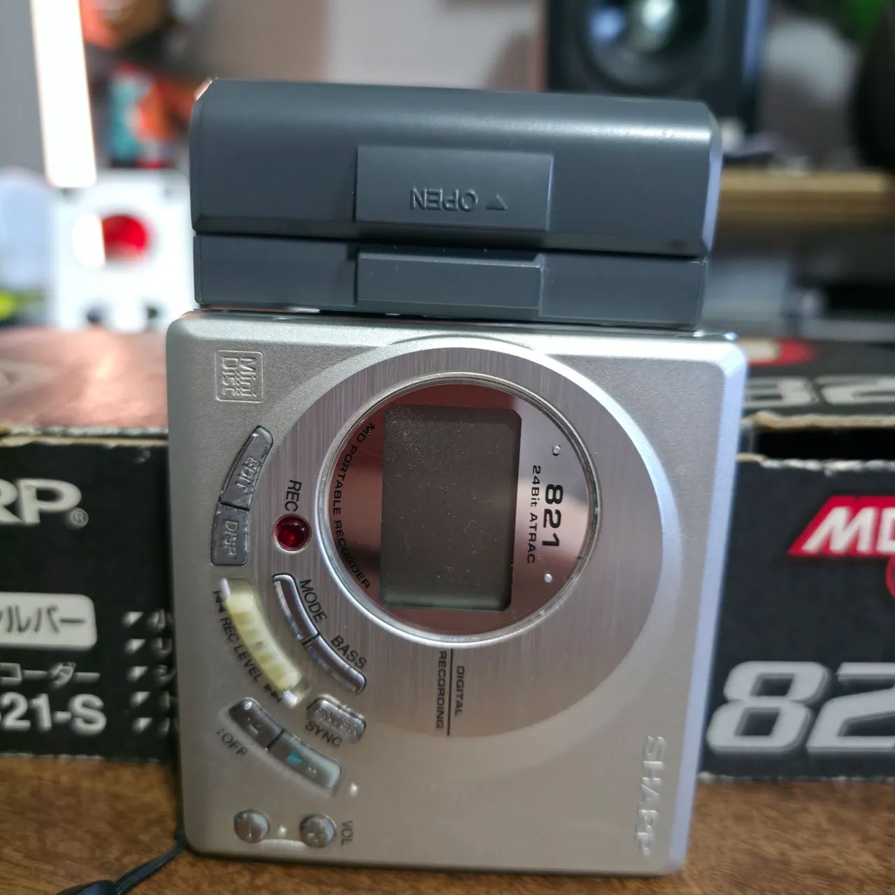 MiniDisc MDplayer Sharp MD-MT821 - Foto 5