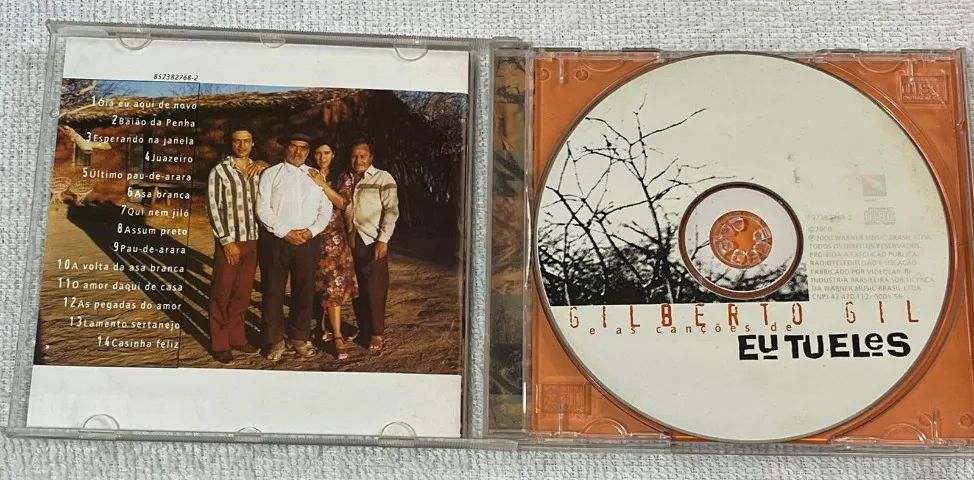 CD Gilberto Gil e as canções de eu tu eles - Foto 2