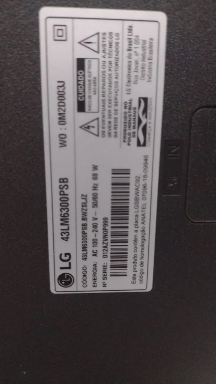 Tv LG 43 polegadas  - Foto 3