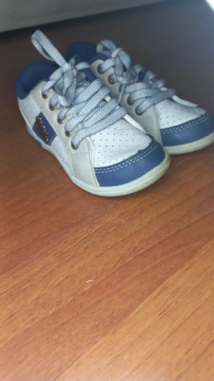 Tenis bebê cinza - Foto 4