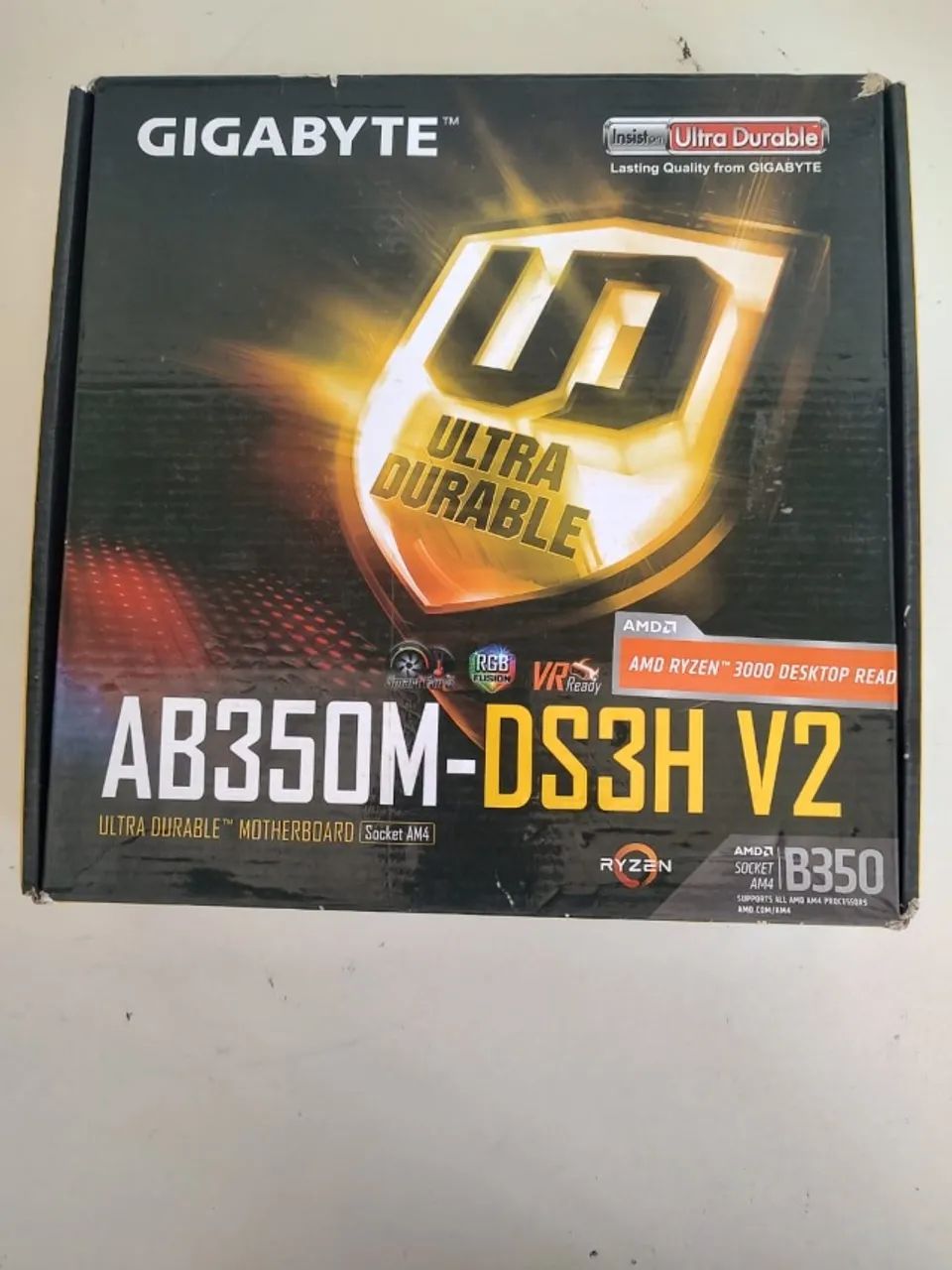 Placa mãe gigabyte AB350M-DS3H v2 - Foto 2