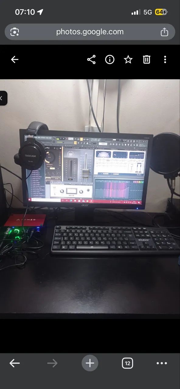 Kit Studio, Microfone e interface de audio