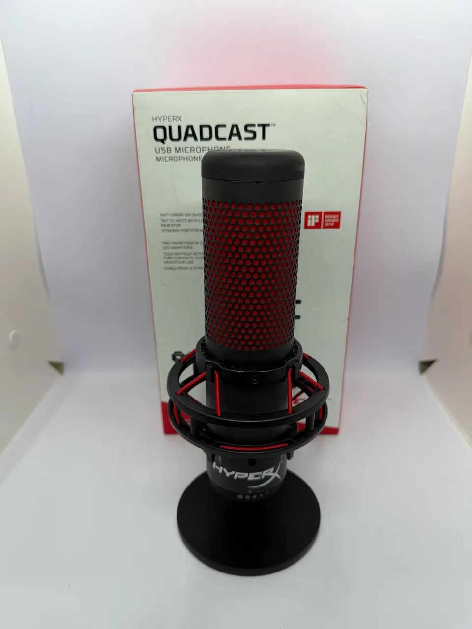 Microfone HyperX QuadCast USB Original - Com Caixa  - Foto 2