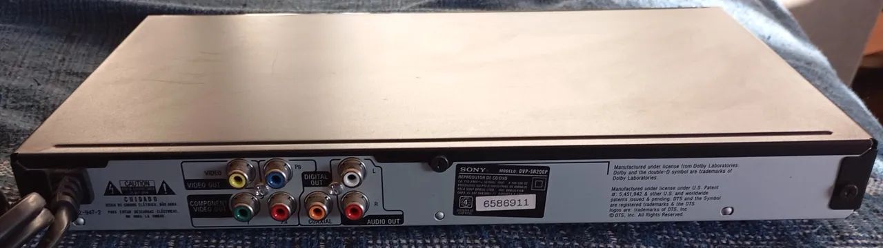 DVD Player Sony DVP SR200P - Foto 4