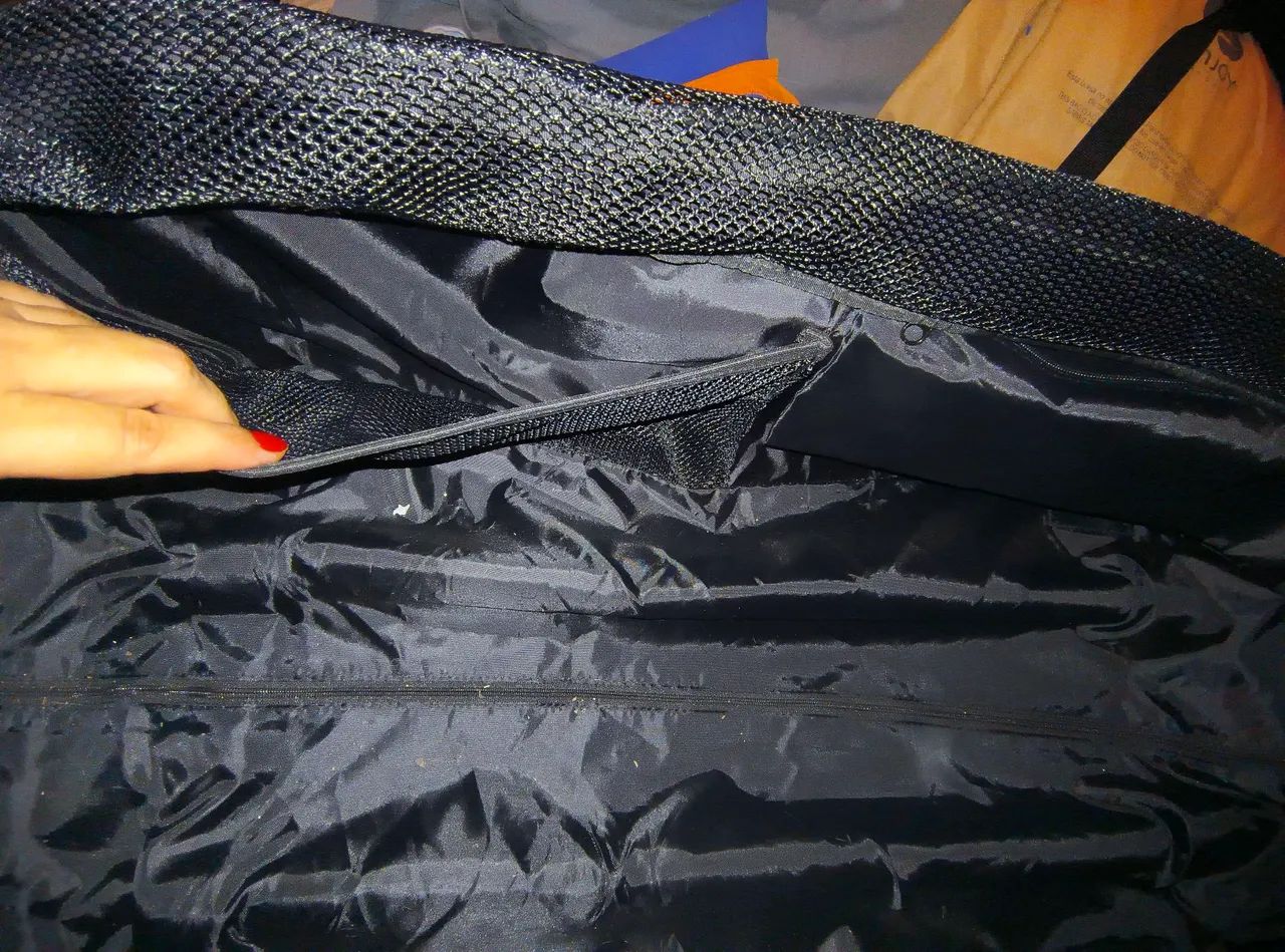 Mala preta Billabong 23 kg surf compartimento para roupas molhadas  - Foto 5