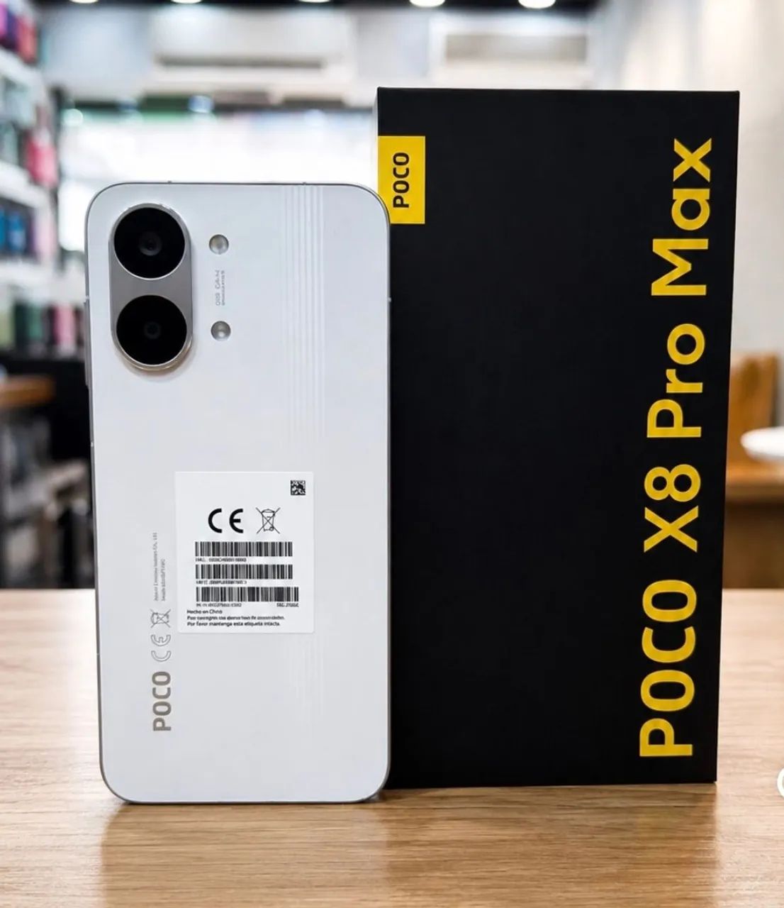 Xiaomi Poco X8 PRÓ MAX 512GB - Branco Lacrado Original - Celulares