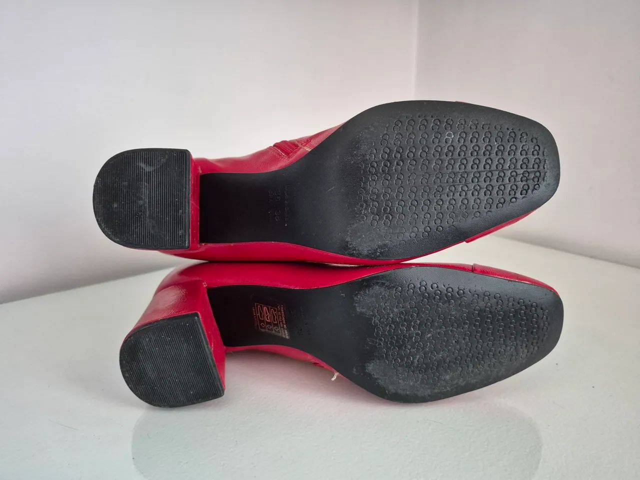 Bota Corello couro vermelha tam 36 - Foto 5
