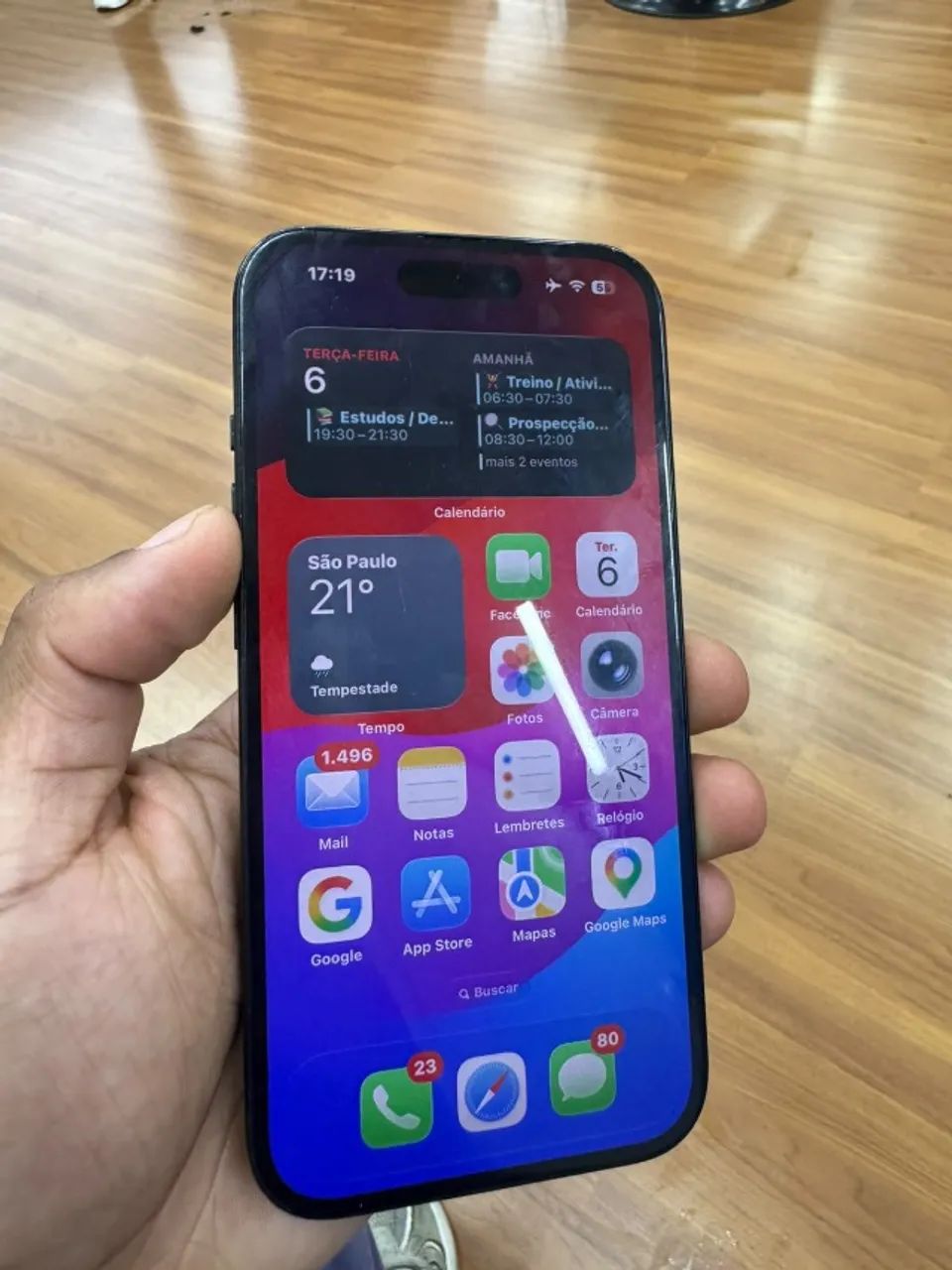 IPHONE 15  - 128 GB NA CAIXA - ACEITO TROCA como desconto - Foto 2