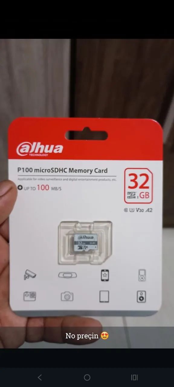 Cartão memória 32 GB