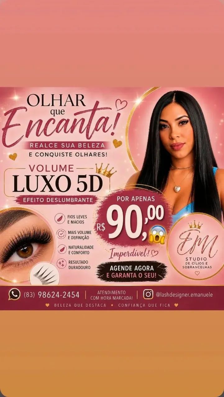 Extensão de cílios Fio a Fio  - Foto 3