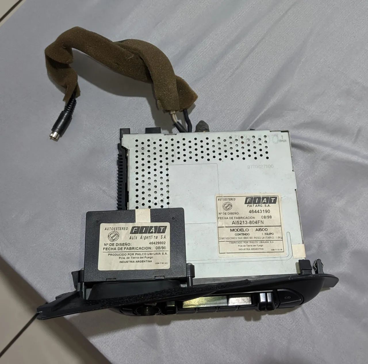 Rádio Toca Fitas Original Palio 99  - Foto 2